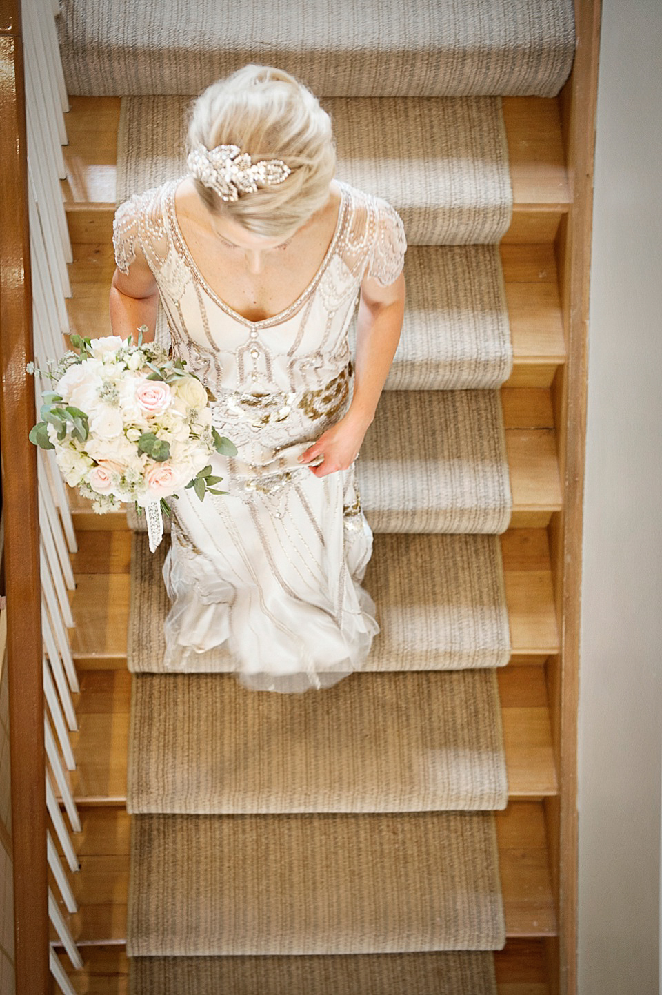 Eden by Jenny Packham // Intimate Country House Civil Ceremony // Photography by Julie Tinton