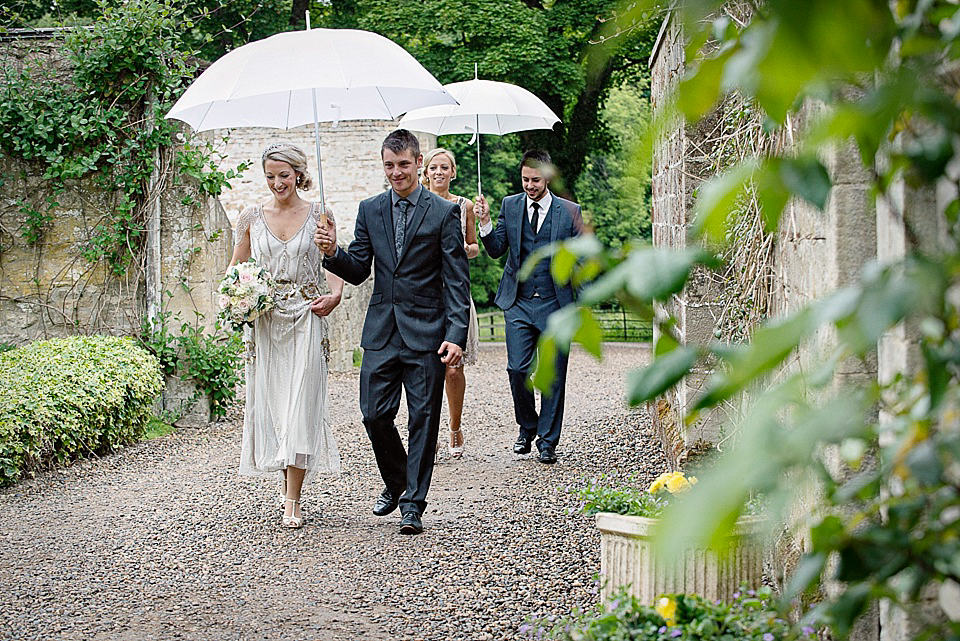 Eden by Jenny Packham // Intimate Country House Civil Ceremony // Photography by Julie Tinton