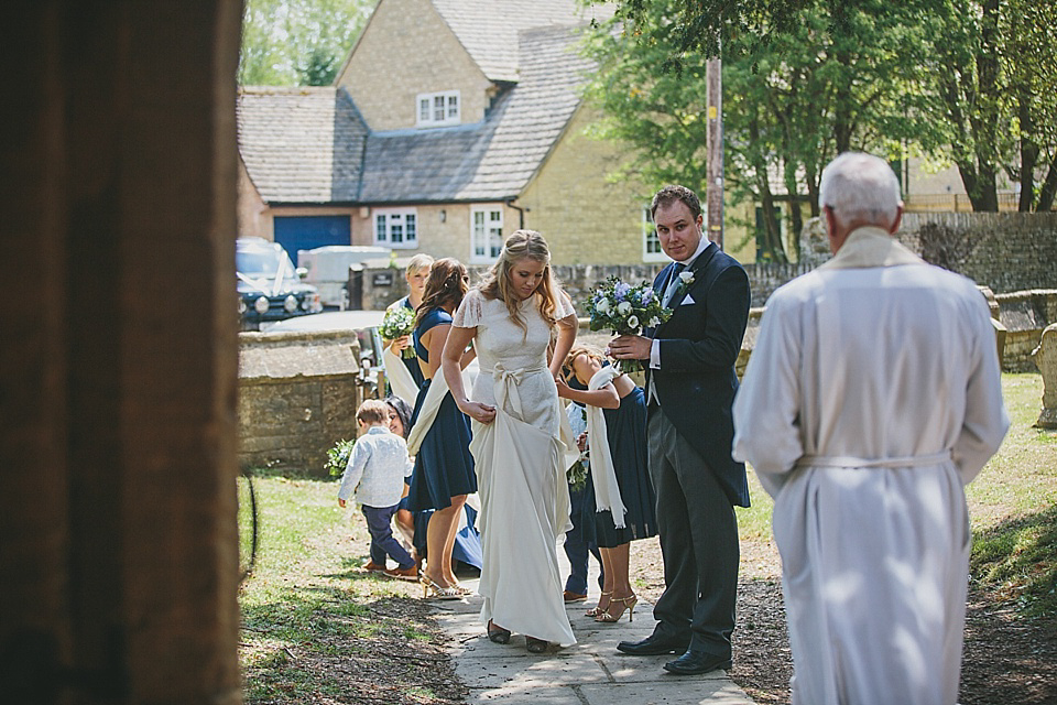 Belle & Bunty wedding dress // English country fete style wedding // McKinley Rodgers Photography