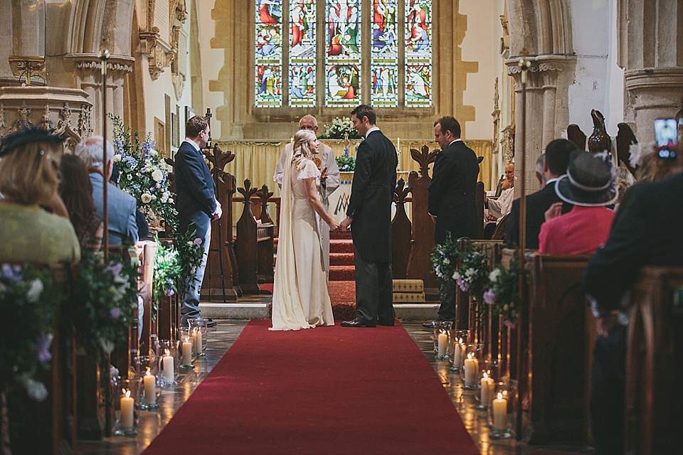 Belle & Bunty wedding dress // English country fete style wedding // McKinley Rodgers Photography