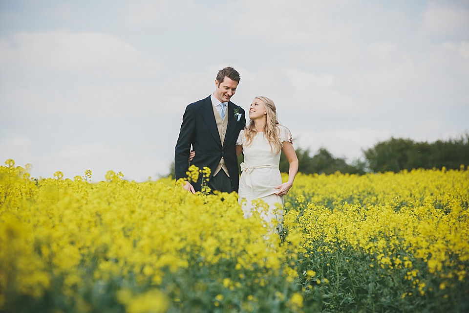 Belle & Bunty wedding dress // English country fete style wedding // McKinley Rodgers Photography