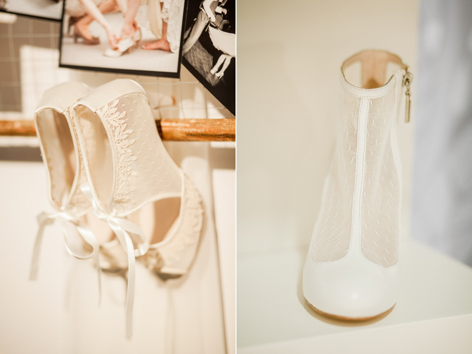 Harriet Wilde wedding shoes at The White Gallery, London, April 2014
