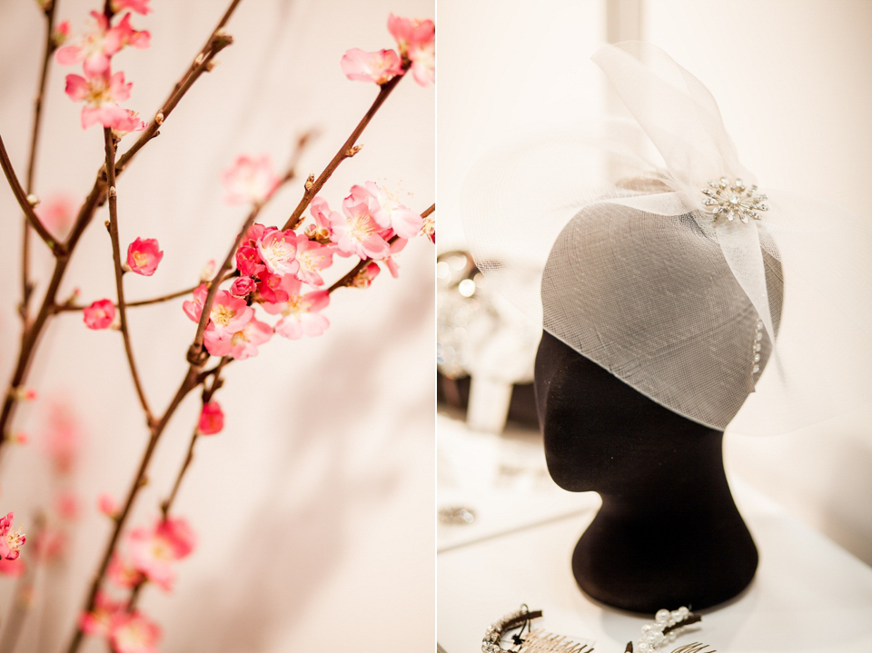 HT Headwear wedding accessories at The White Gallery, London, April 2014