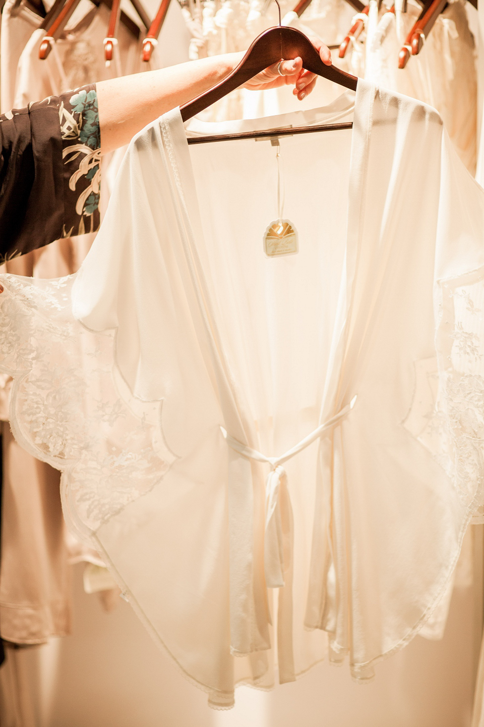 Shell Belle luxury loungewear and lingerie at The White Gallery, London, April 2014