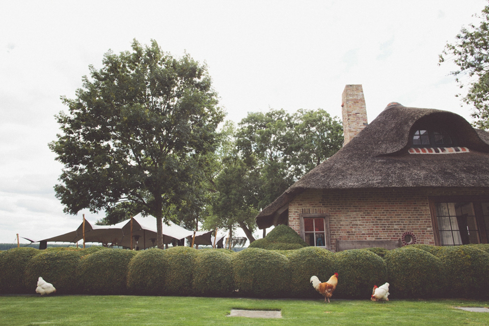 Vintage glamour farm wedding // Pale blue taupe grey Vera Wang wedding dress // Chris Spira Photography