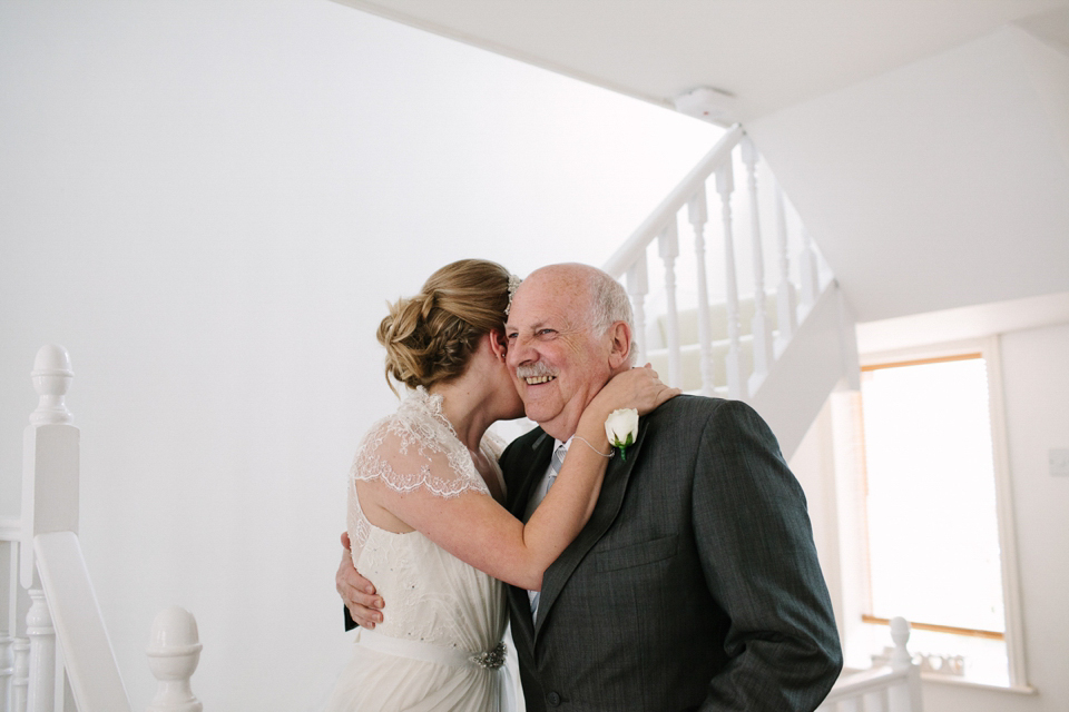 Aspen by Jenny Packham from Miss Bush Bridal in Surrey // Nautical themed wedding // Photography by Joanna Brown