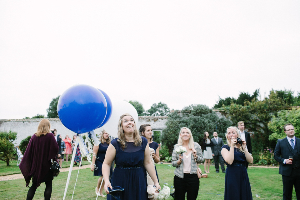 Aspen by Jenny Packham from Miss Bush Bridal in Surrey // Nautical themed wedding // Photography by Joanna Brown