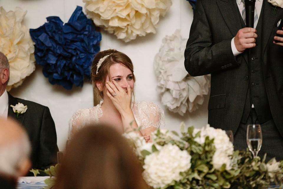 Aspen by Jenny Packham from Miss Bush Bridal in Surrey // Nautical themed wedding // Photography by Joanna Brown