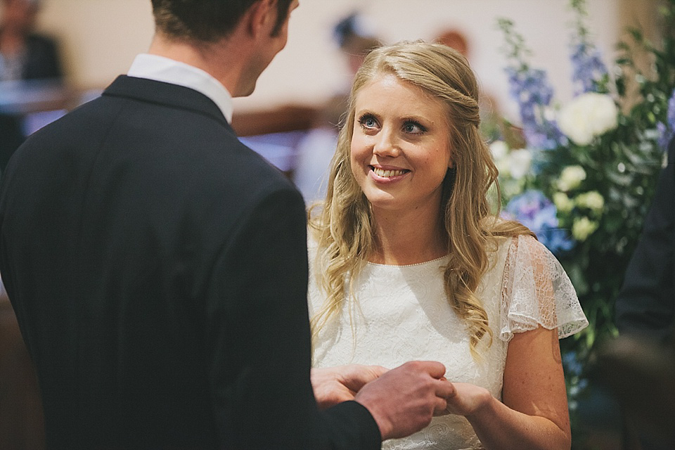 Belle & Bunty wedding dress // English country fete style wedding // McKinley Rodgers Photography