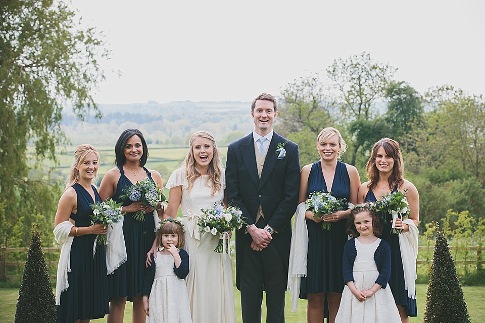 Belle & Bunty wedding dress // English country fete style wedding // McKinley Rodgers Photography