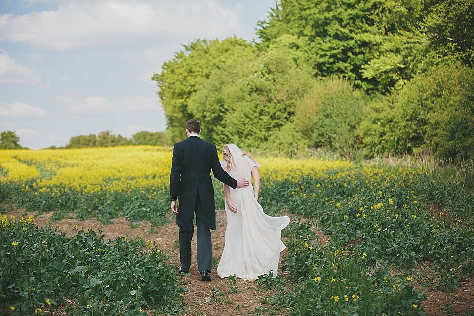 Belle & Bunty wedding dress // English country fete style wedding // McKinley Rodgers Photography