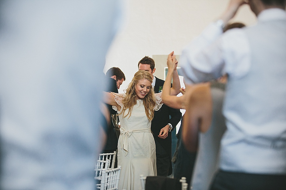 Belle & Bunty wedding dress // English country fete style wedding // McKinley Rodgers Photography