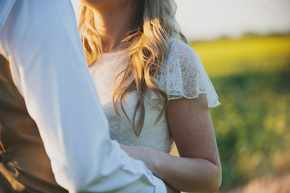 Belle & Bunty wedding dress // English country fete style wedding // McKinley Rodgers Photography