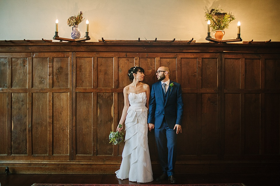 Alice Temperley Wedding Dress // World Tents Tipi Wedding // Photography by Joanna Brown