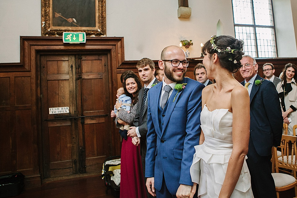 Alice Temperley Wedding Dress // World Tents Tipi Wedding // Photography by Joanna Brown