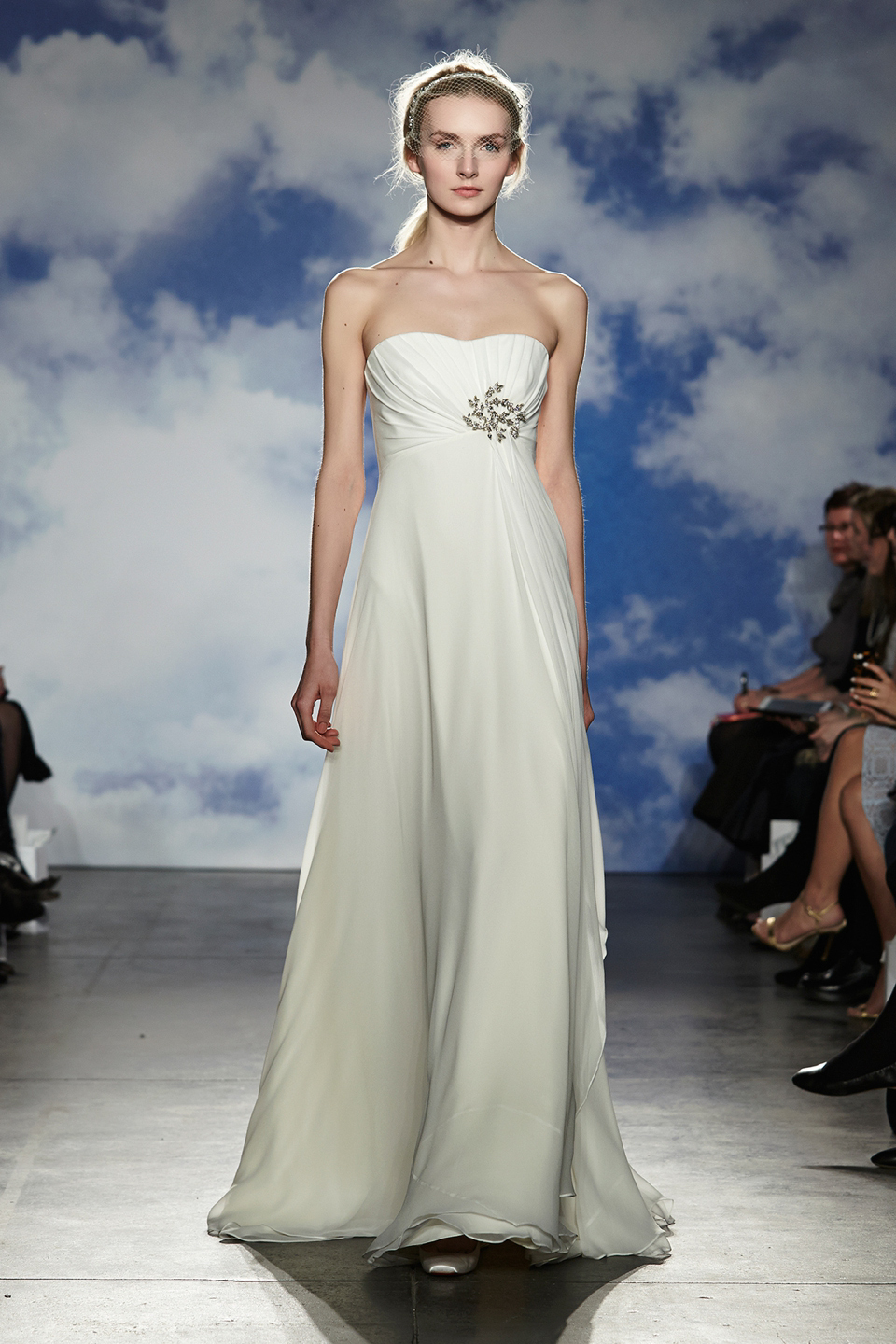 Antecedent Framework Tranquility Jenny Packham 2015 Bridal Collection - New York Bridal Fashion Week Catwalk  Images - Love My Dress® - Wedding Inspiration Daily