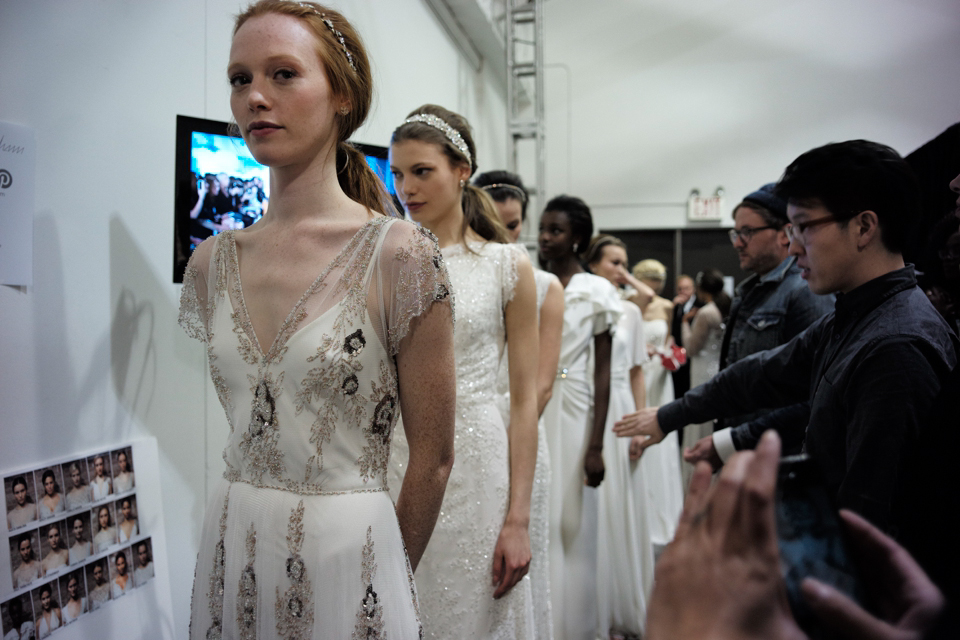 Jenny Packham 2015 Bridal Wear Collection, as showecased at New York Bridal Market, April 2014