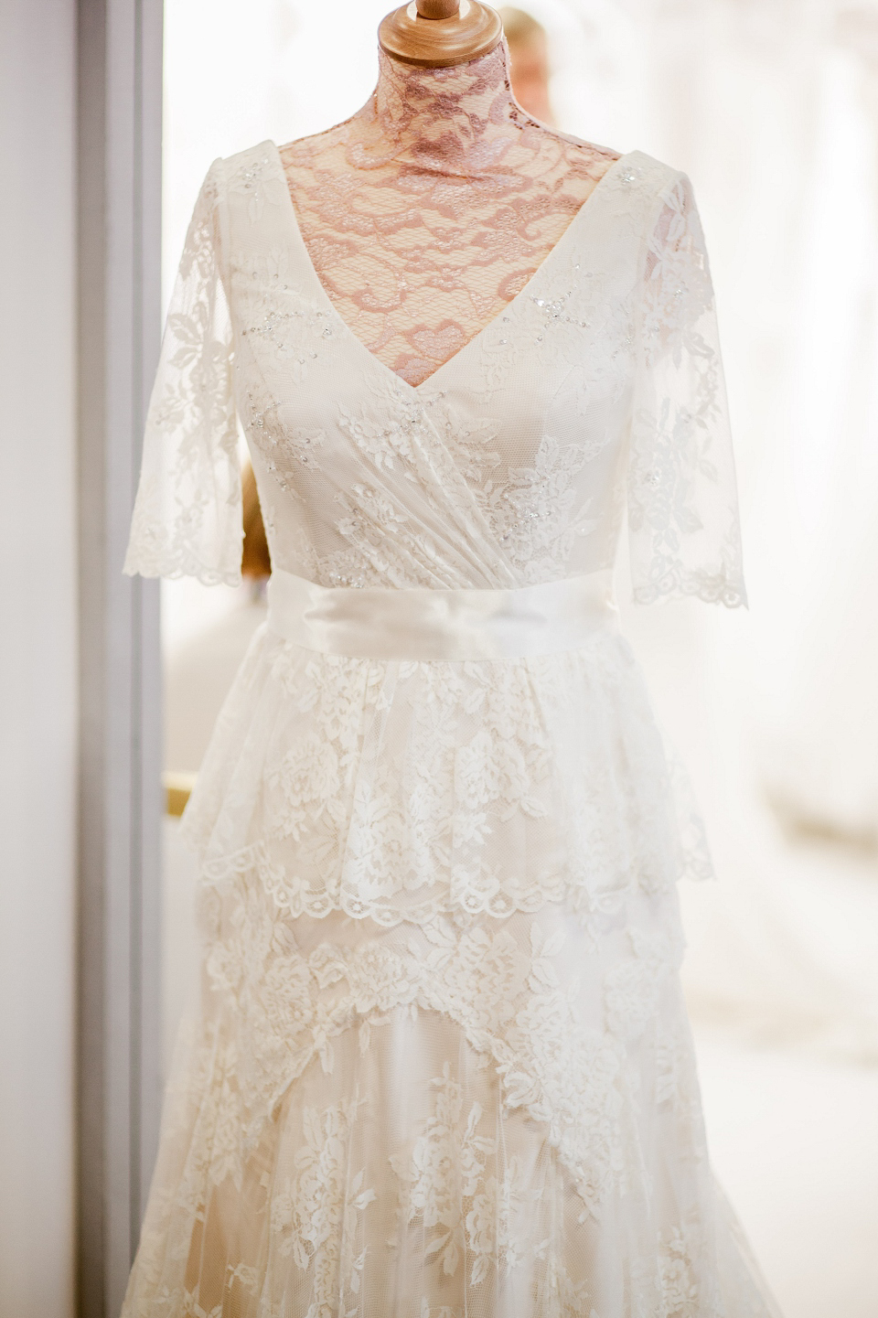 Charlotte Balbier wedding dresses at The White Gallery, London, April 2014