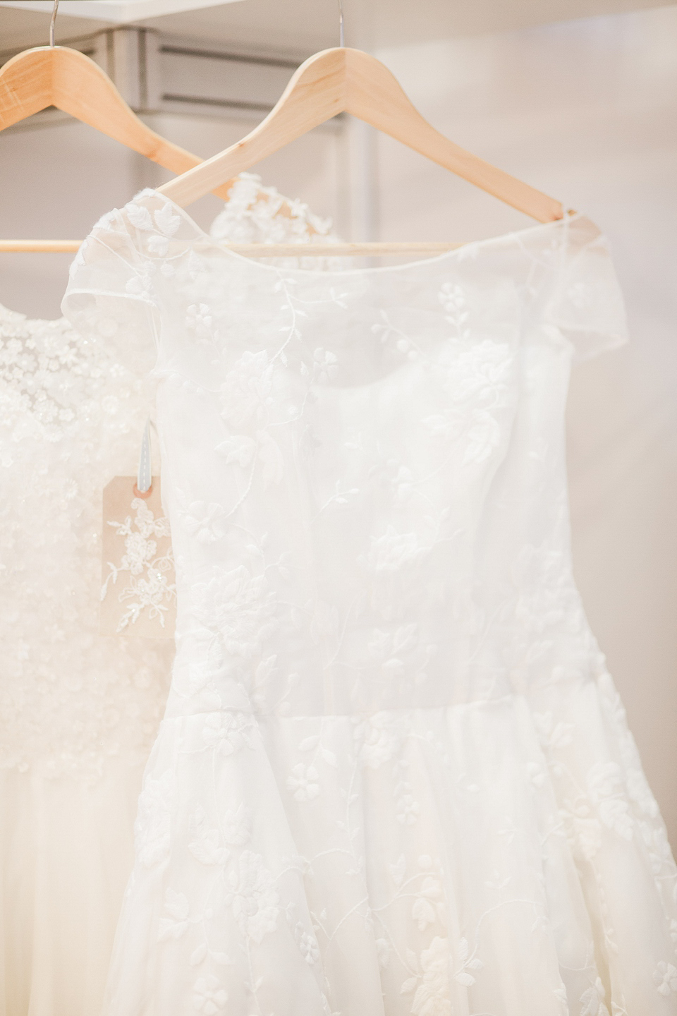 Emma Tindley wedding dresses at The White Gallery, London, April 2014