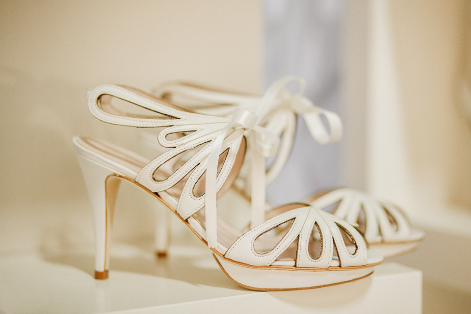 Harriet Wilde wedding shoes at The White Gallery, London, April 2014