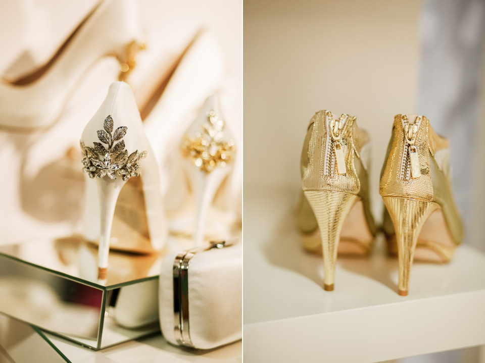 Harriet Wilde wedding shoes at The White Gallery, London, April 2014