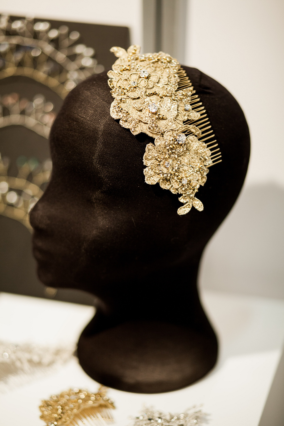 HT Headwear wedding accessories at The White Gallery, London, April 2014