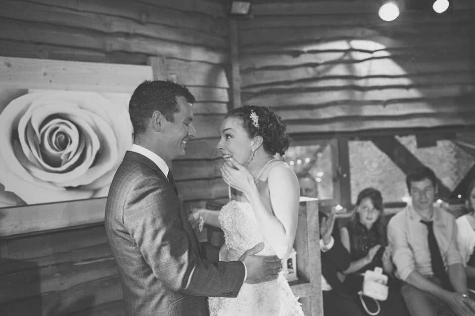 Justin Alexander wedding dress // Alnwick Treehouse wedding // Katy Melling Photography