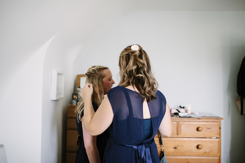 Aspen by Jenny Packham from Miss Bush Bridal in Surrey // Nautical themed wedding // Photography by Joanna Brown