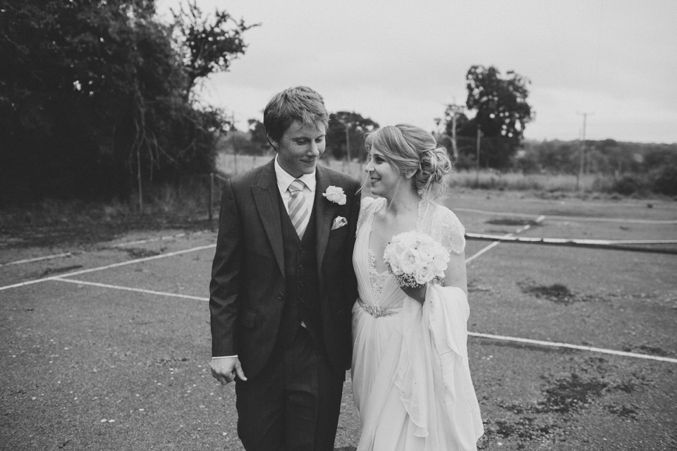 Aspen by Jenny Packham from Miss Bush Bridal in Surrey // Nautical themed wedding // Photography by Joanna Brown