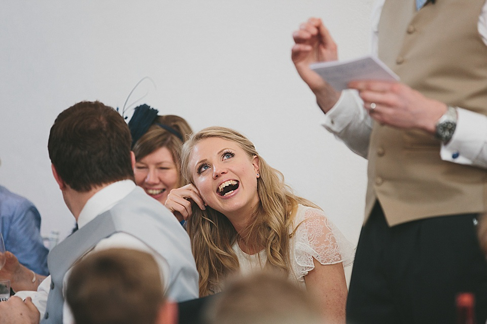 Belle & Bunty wedding dress // English country fete style wedding // McKinley Rodgers Photography