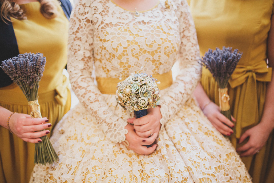 Modern vintage wedding yellow wedding // Baltic Centre for Contemporary Arts // Matt Ethan Photography