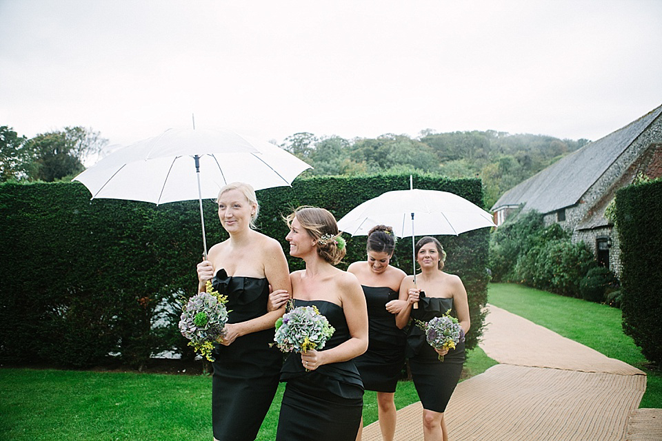 Alice Temperley Wedding Dress // World Tents Tipi Wedding // Photography by Joanna Brown