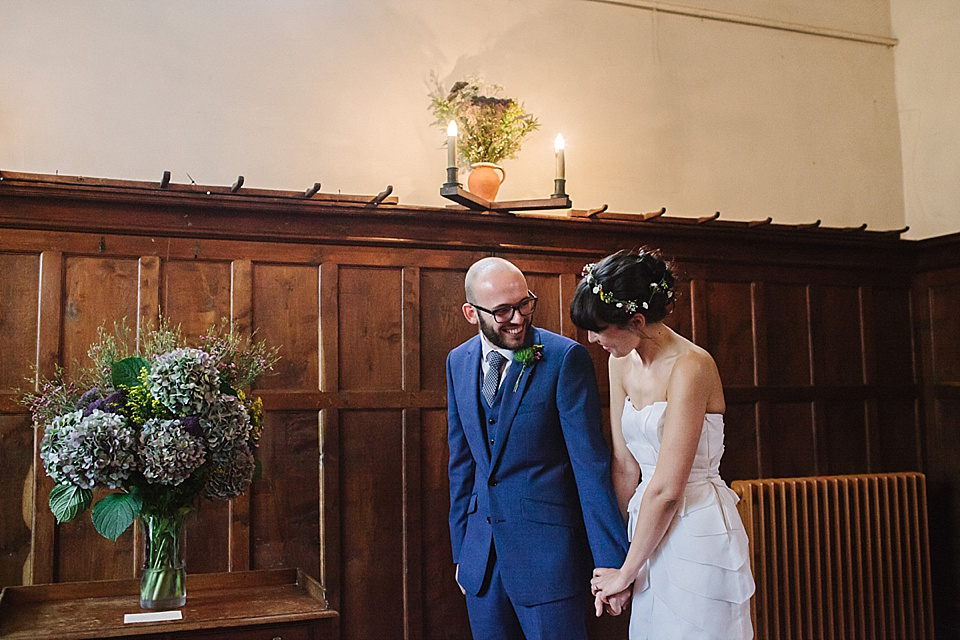 Alice Temperley Wedding Dress // World Tents Tipi Wedding // Photography by Joanna Brown