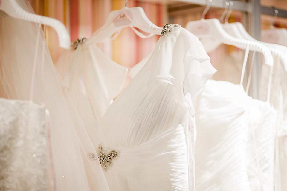 Charlotte Balbier wedding dresses at The White Gallery, London, April 2014