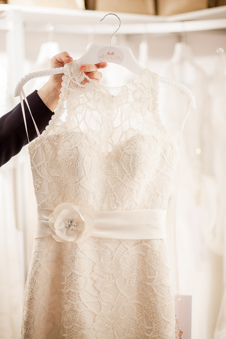 Charlotte Balbier wedding dresses at The White Gallery, London, April 2014