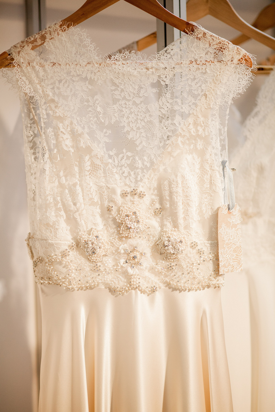 Emma Tindley wedding dresses at The White Gallery, London, April 2014