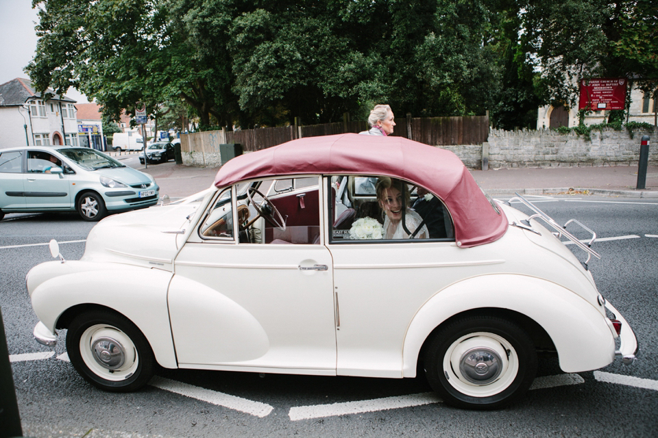 Aspen by Jenny Packham from Miss Bush Bridal in Surrey // Nautical themed wedding // Photography by Joanna Brown