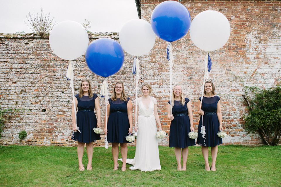 Aspen by Jenny Packham from Miss Bush Bridal in Surrey // Nautical themed wedding // Photography by Joanna Brown