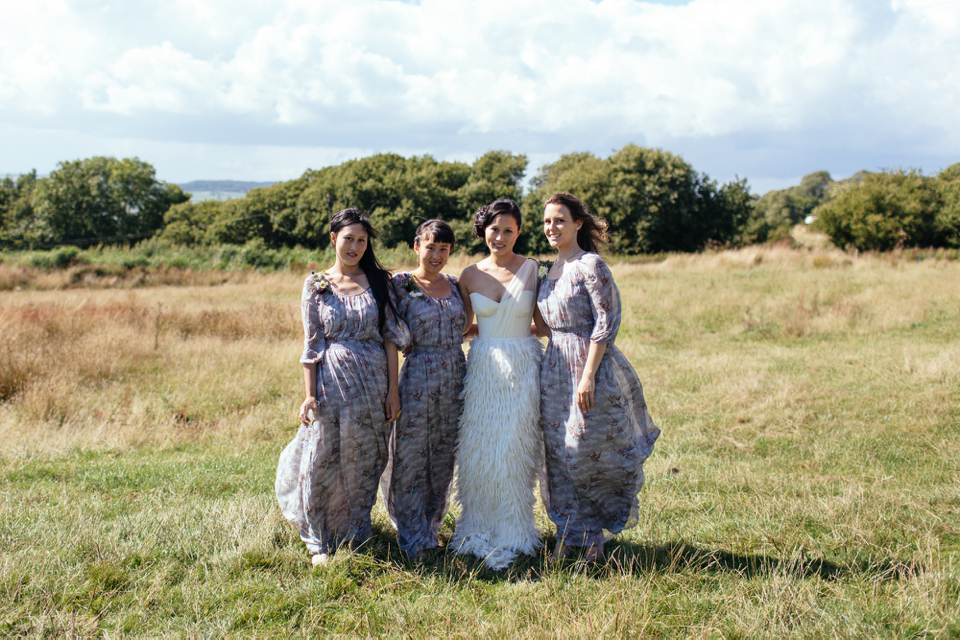 Charlotte Casadejus wedding dress // River Cottage wedding // Photography by Sarah Falugo
