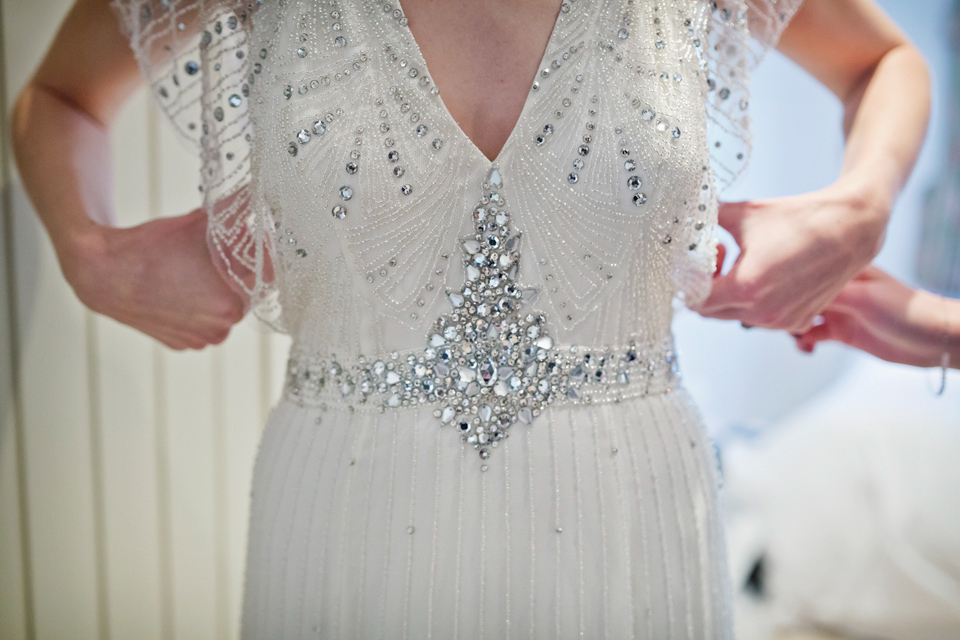 Jenny Packham wedding dress from Miss Bush Bridal, Surrey // Handmade wedding // Photography by Mark Tattersall