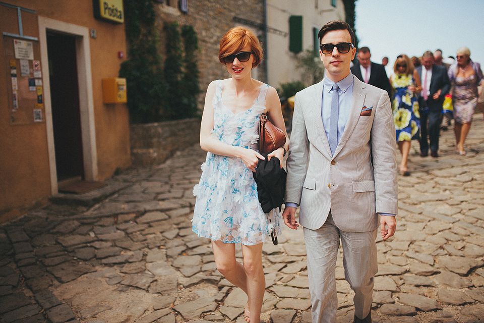 Luna by Jenny Packham // Wedding in Croatia