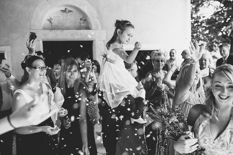 Luna by Jenny Packham // Wedding in Croatia
