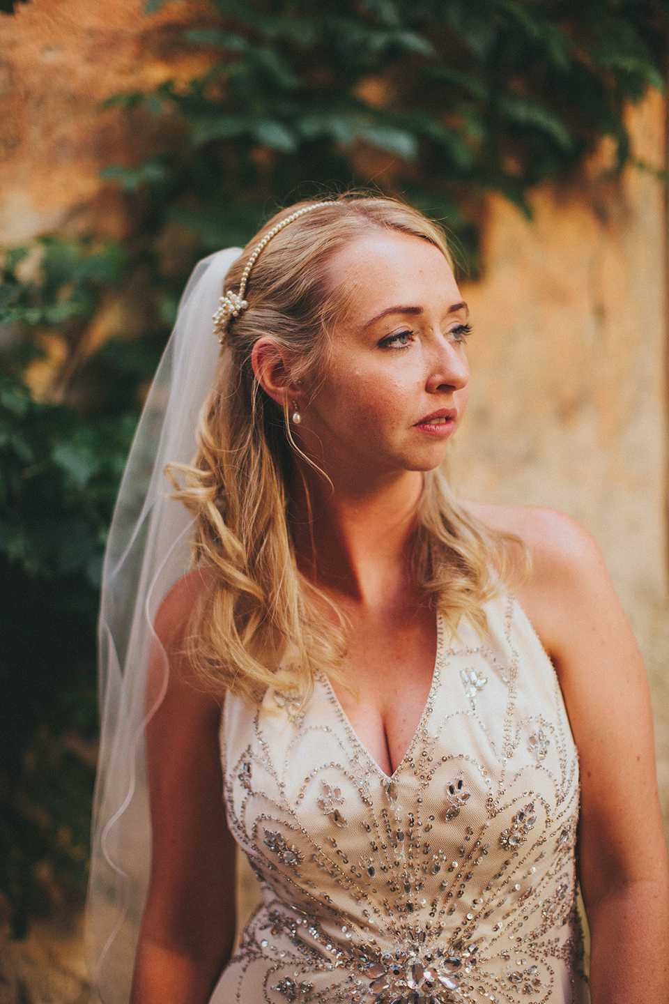 Luna by Jenny Packham // Wedding in Croatia