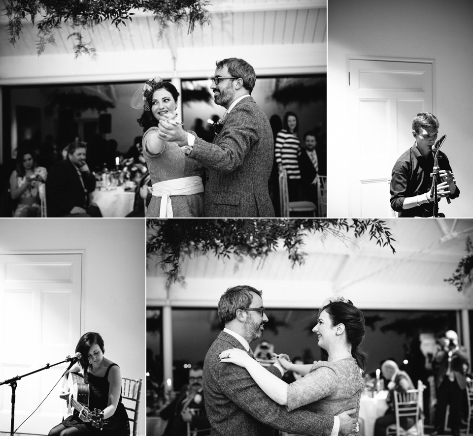 The Florist and the Fiddler // Scottish wedding at Crear // Rowanjoy wedding dress // Myrtle and Bracken flowers // Photography by Caro Weiss