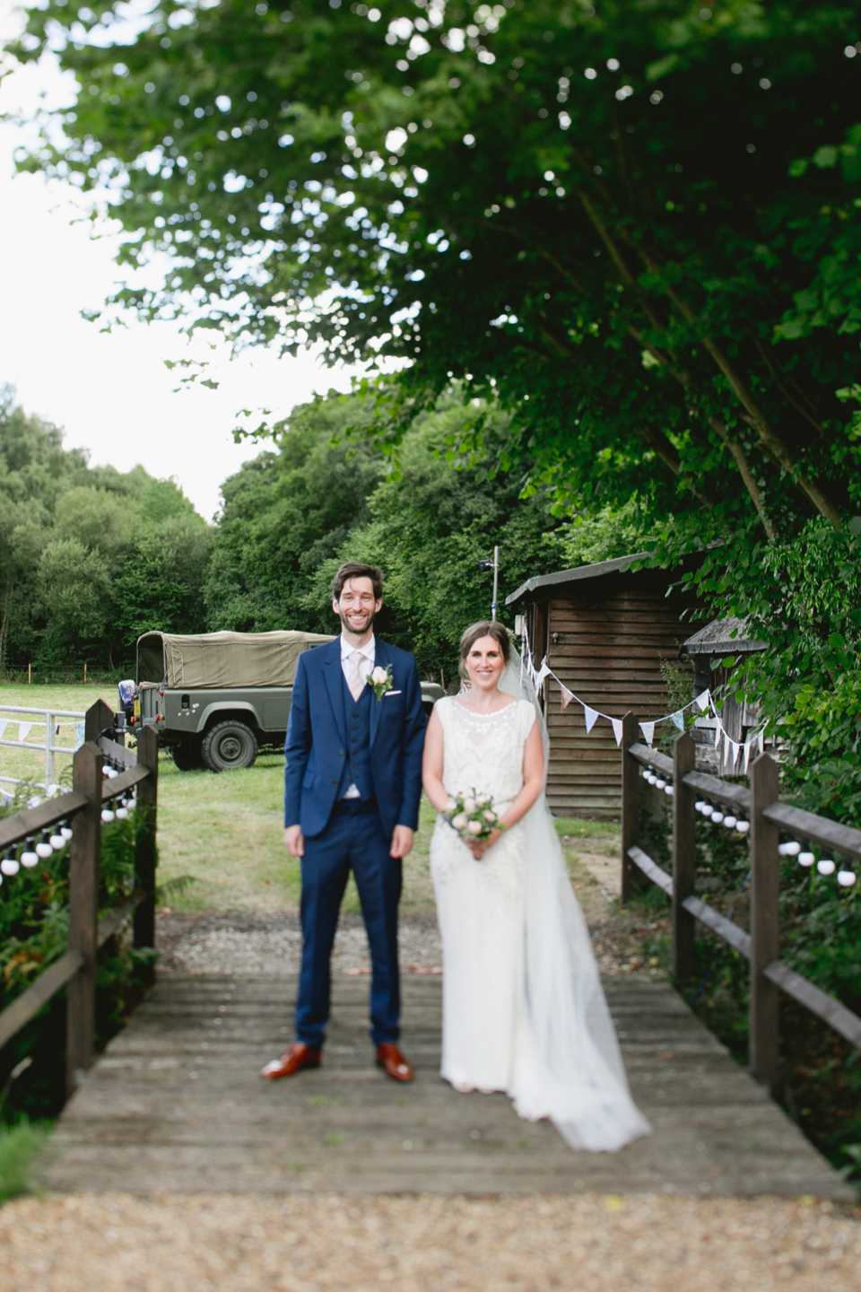 Esme by Jenny Packham // English Country Garden Wedding