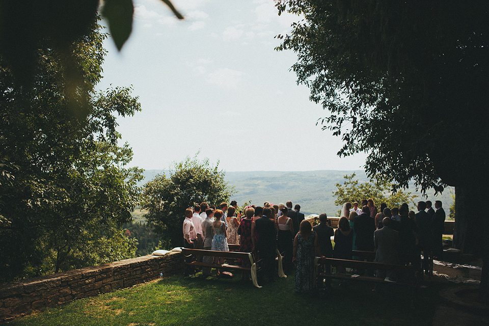 Luna by Jenny Packham // Wedding in Croatia