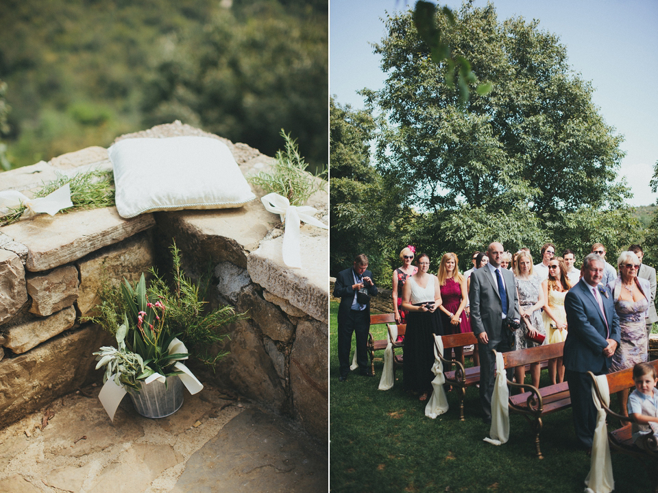 Luna by Jenny Packham // Wedding in Croatia