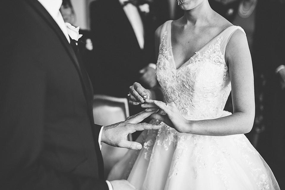 Friendship inspired wedding day // 50's style lace wedding dress // London wedding // Samuel Docker Photography