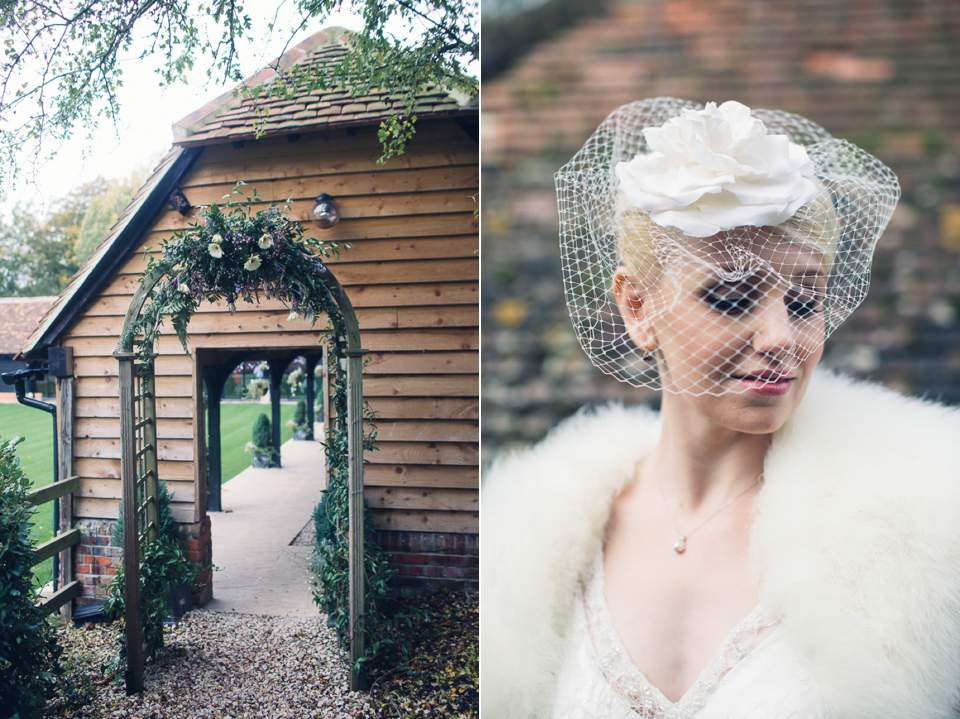 1950s Rockabilly and Lindyhop inspired wedding // Lains Barn Wedding Oxfordshire // Alfred Angelo dress 8501 // Photography by Caro Hutchings