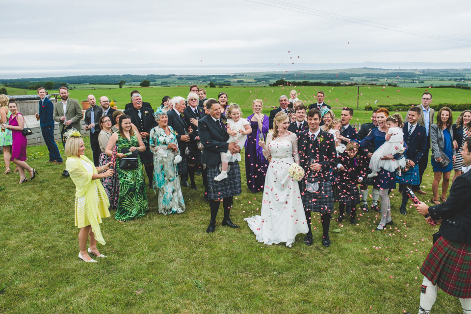 Colourful DIY Wedding in Scotland // Photos by Zoe